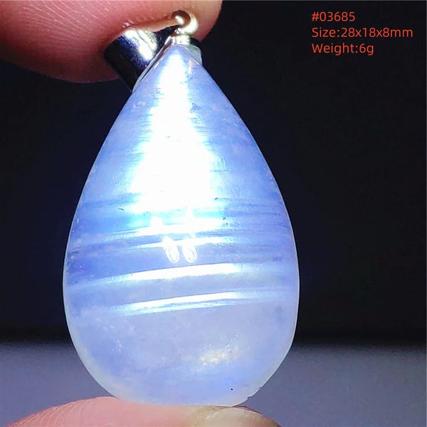 Blue Light Moonstone Pendant-ToShay.org