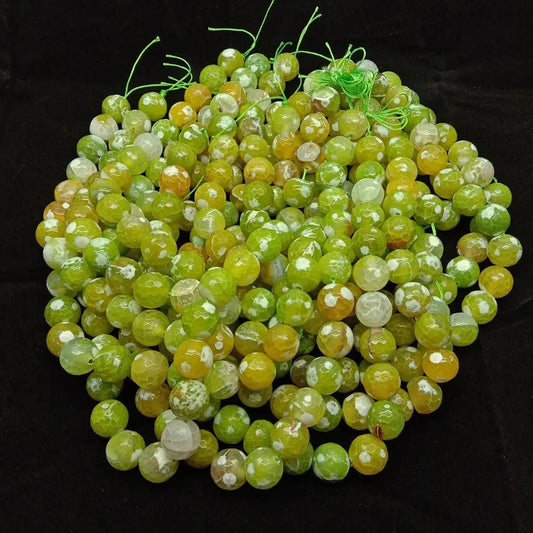Green Grape Agate Beads-ToShay.org