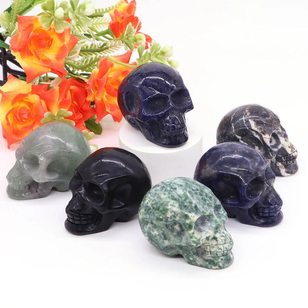 Mixed Crystal Quartz Skulls-ToShay.org