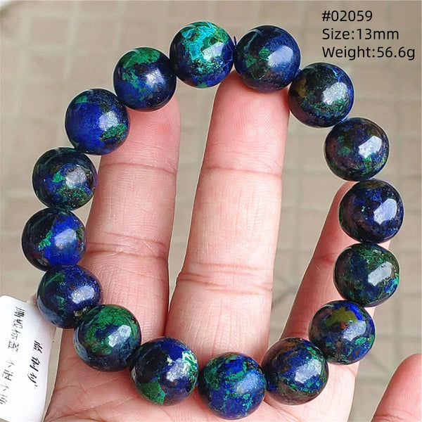 Blue Malachite Azurite Bracelet-ToShay.org