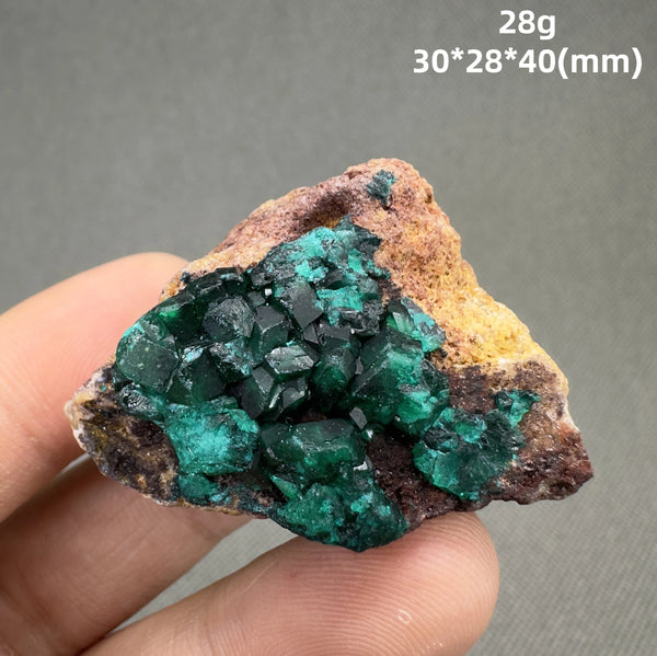 Green Dioptase Quartz-ToShay.org