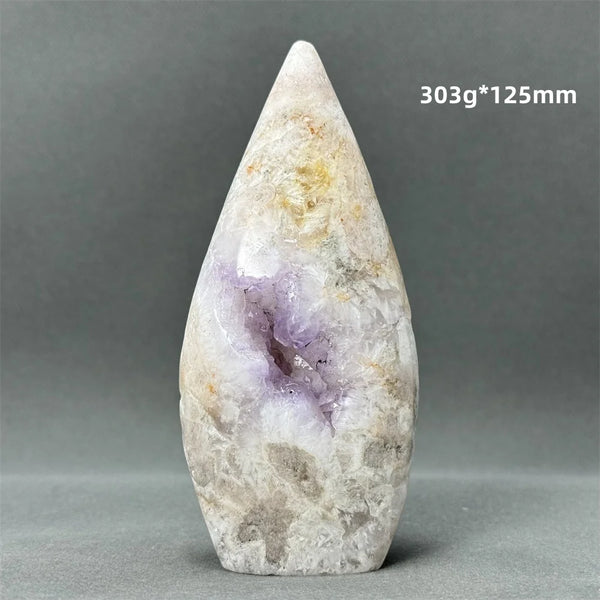 Pink Amethyst Agate Torch-ToShay.org