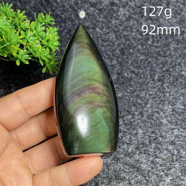 Rainbow Obsidian Torch-ToShay.org