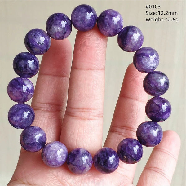 Purple Charoite Bracelet-ToShay.org