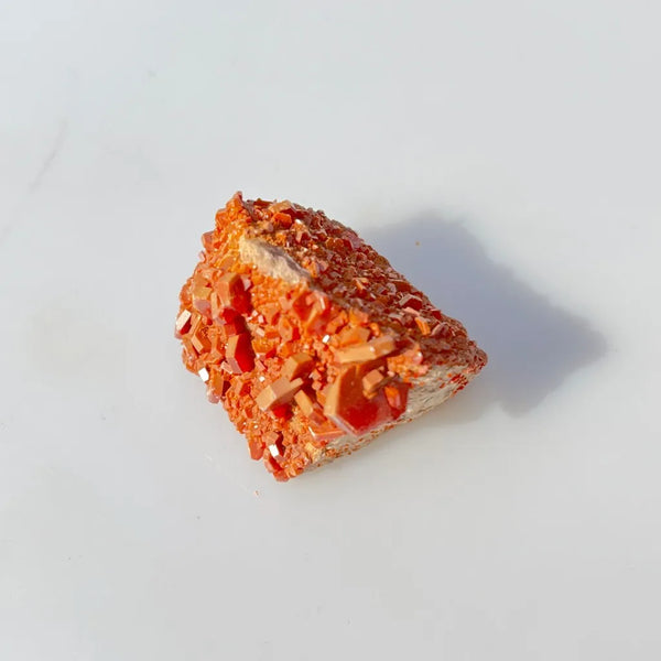 Red Vanadinite Crystal Cluster-ToShay.org