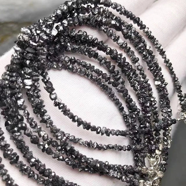 Black Diamond Bead Bracelet-ToShay.org