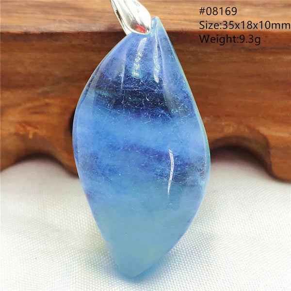 Blue Aquamarine Pendant-ToShay.org