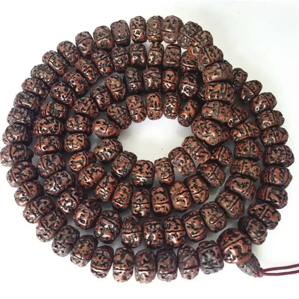 Tibetan Rudraksha Bodhi Beads-ToShay.org