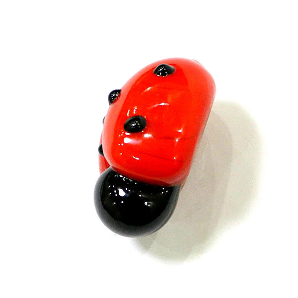 Glass Red Ladybug-ToShay.org