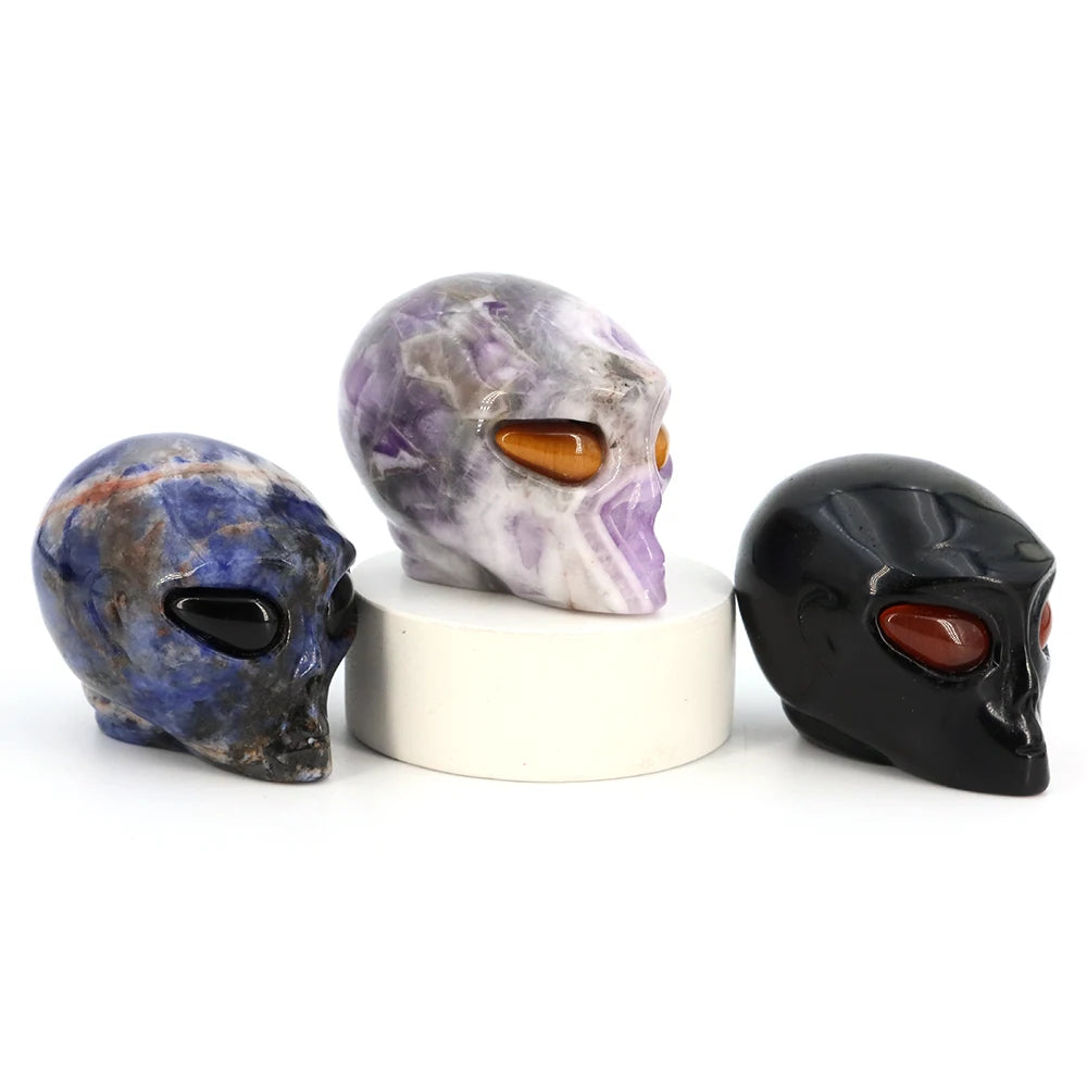 Mixed Crystal Alien Skulls-ToShay.org