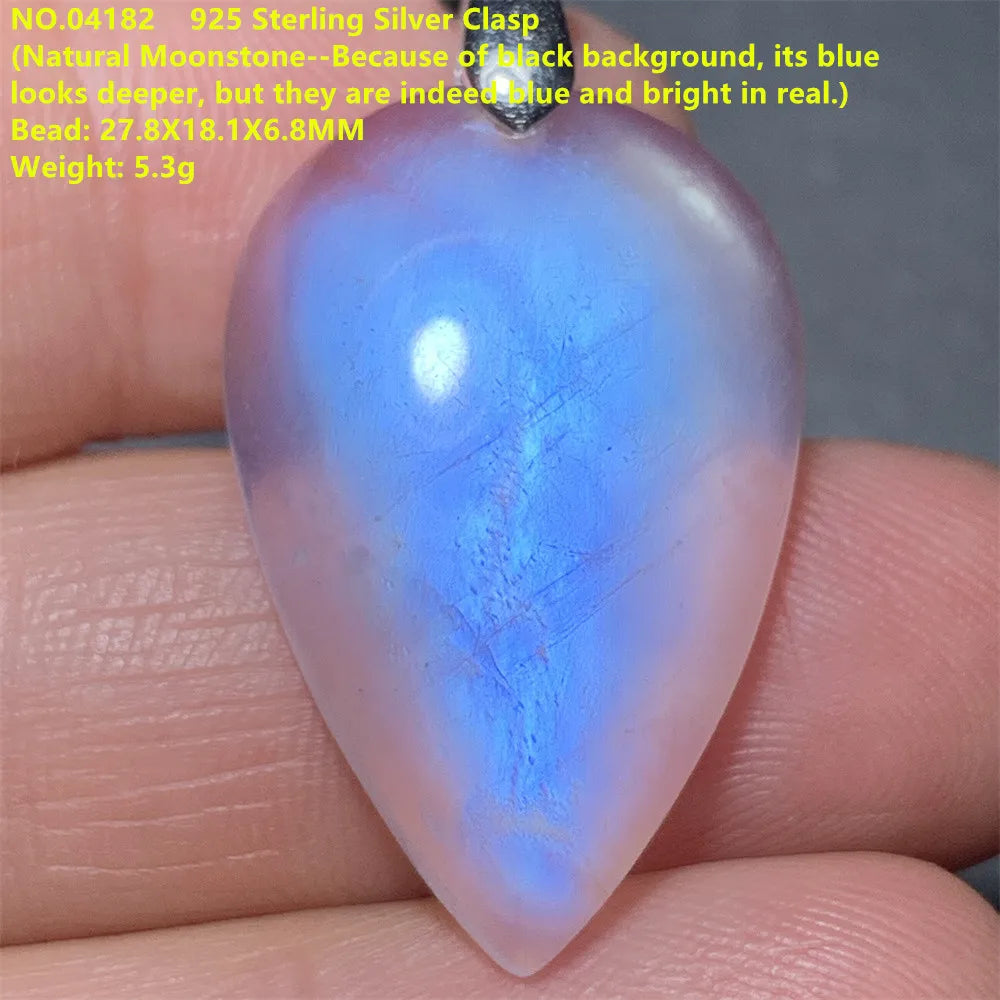 Blue Light Moonstone Pendants-ToShay.org