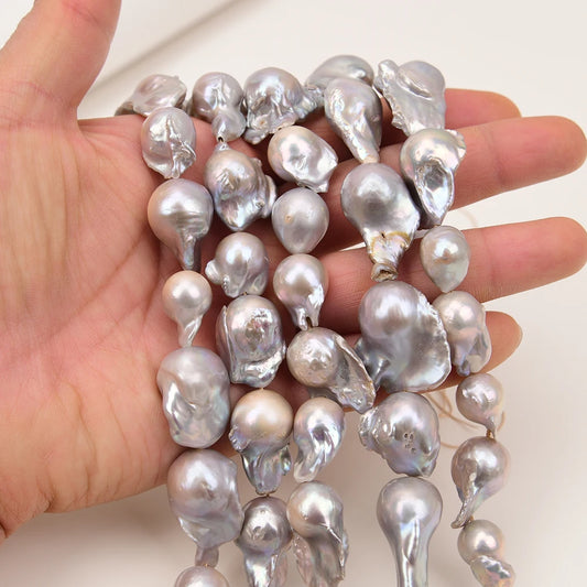 Grey Pearl Beads-ToShay.org