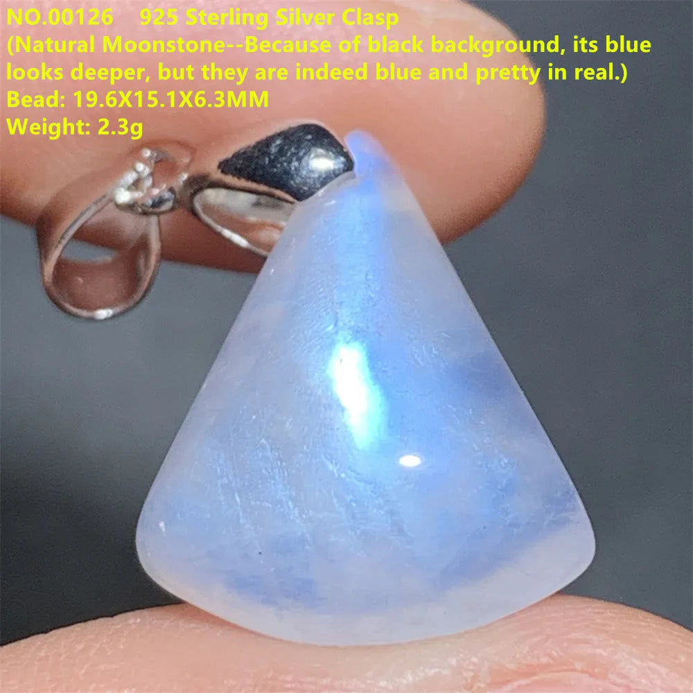 Blue Light Moonstone Pendants-ToShay.org
