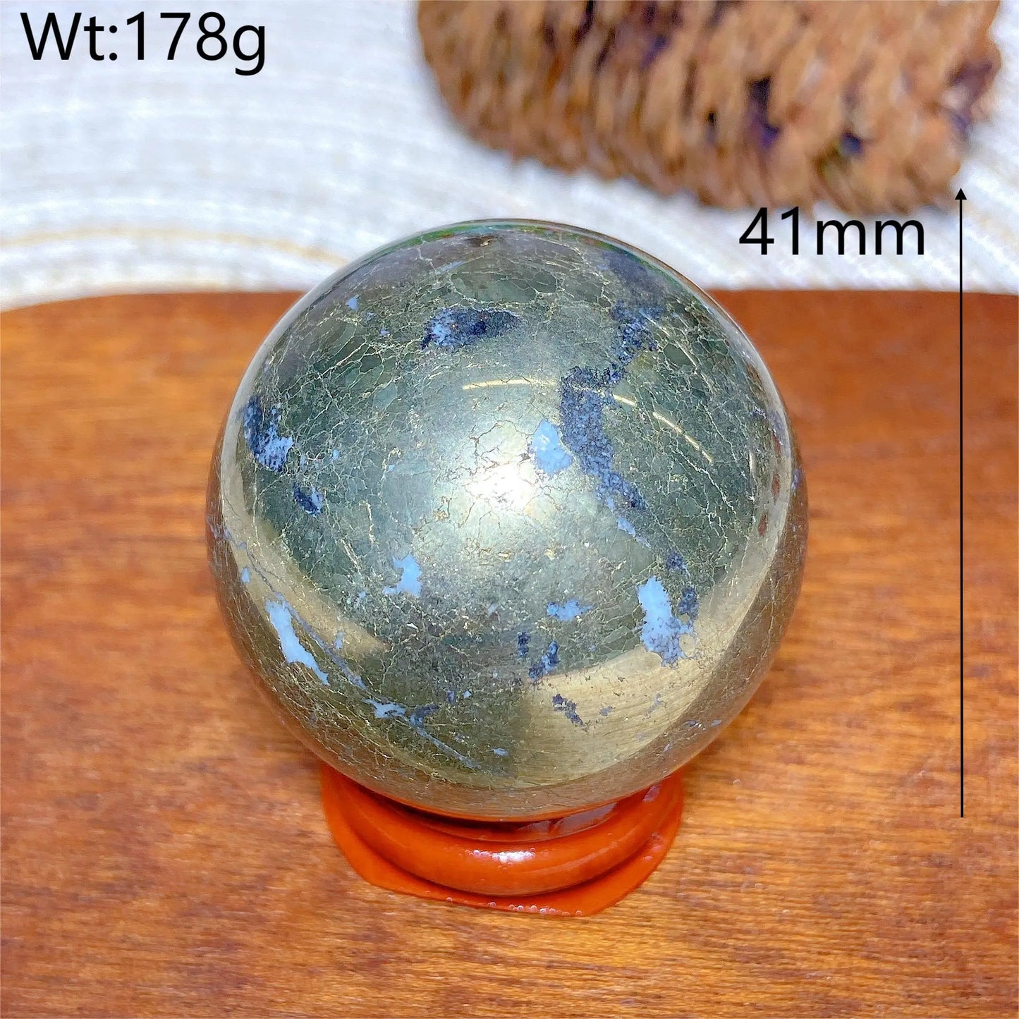 Gold Pyrite Ball-ToShay.org