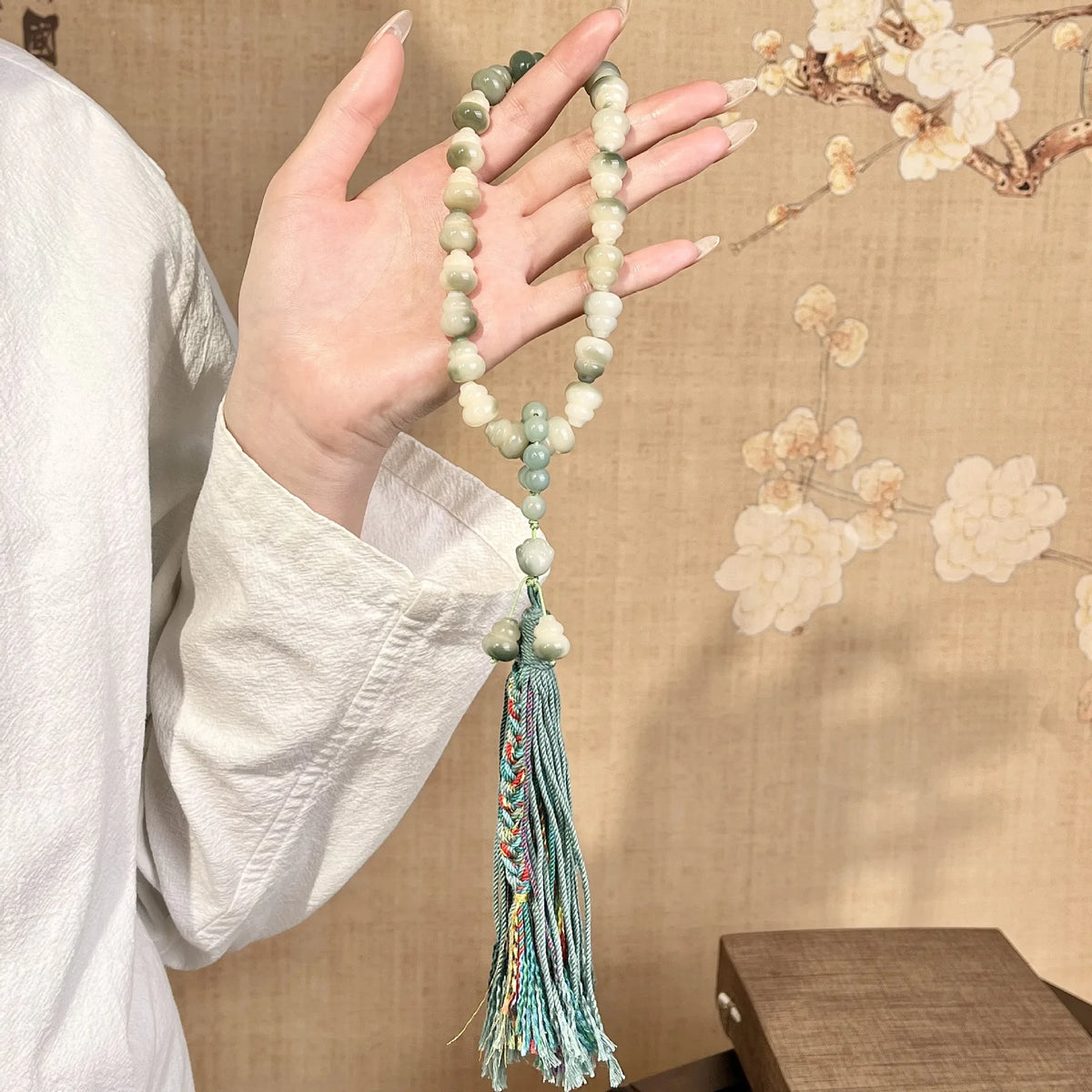 Mixed Bodhi Root Mala-ToShay.org