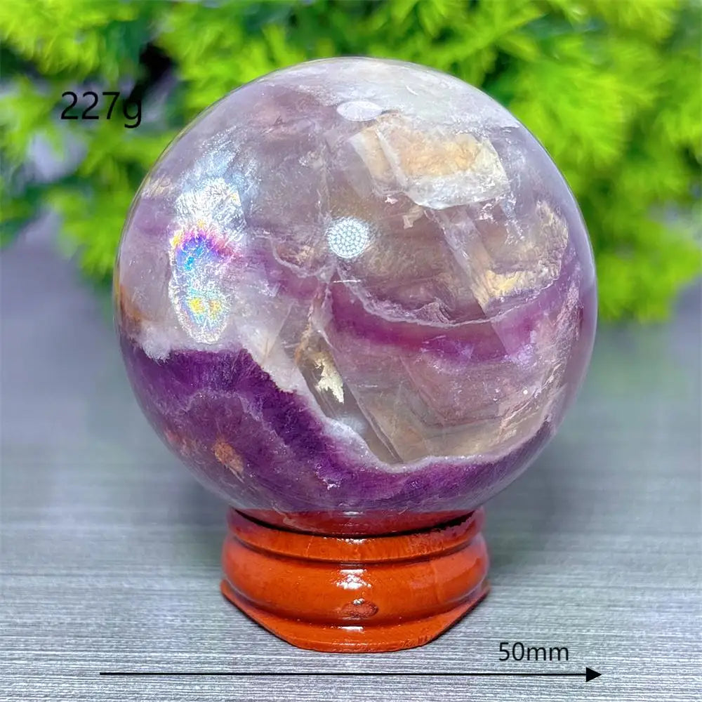 Violet Fluorite Crystal Ball-ToShay.org