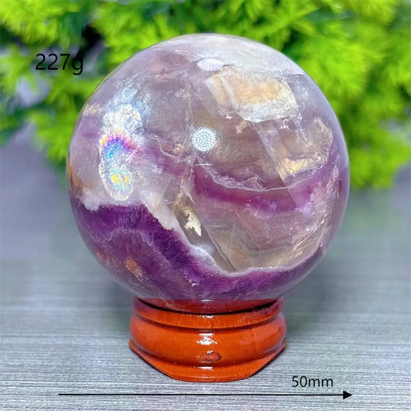 Violet Fluorite Crystal Ball-ToShay.org