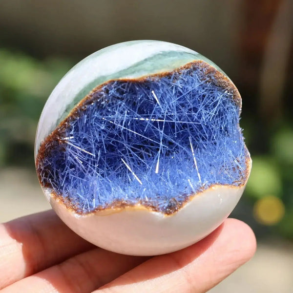 Blue Goethite Ore Ball-ToShay.org