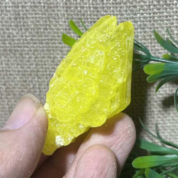 Yellow Sulphur Quartz-ToShay.org