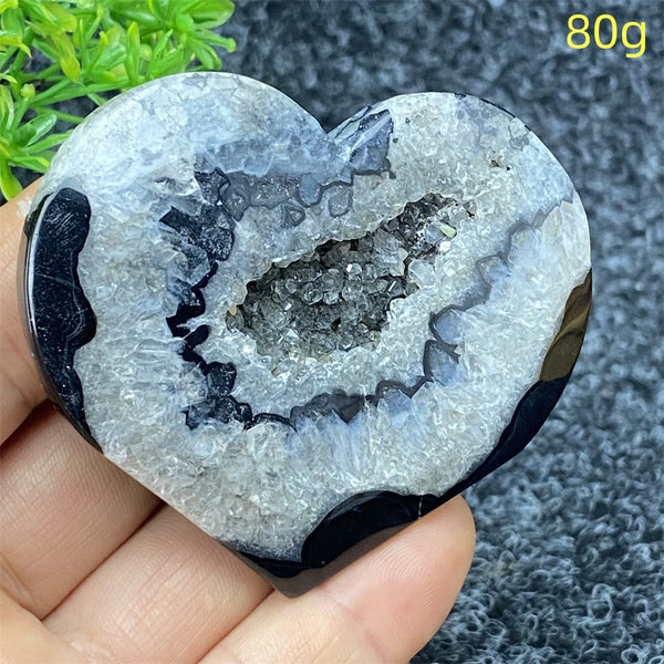 Black Agate Geode-ToShay.org