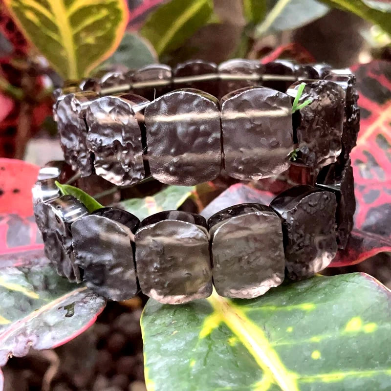 Black Tektite Bracelet-ToShay.org