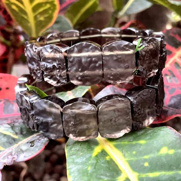 Black Tektite Bracelet-ToShay.org