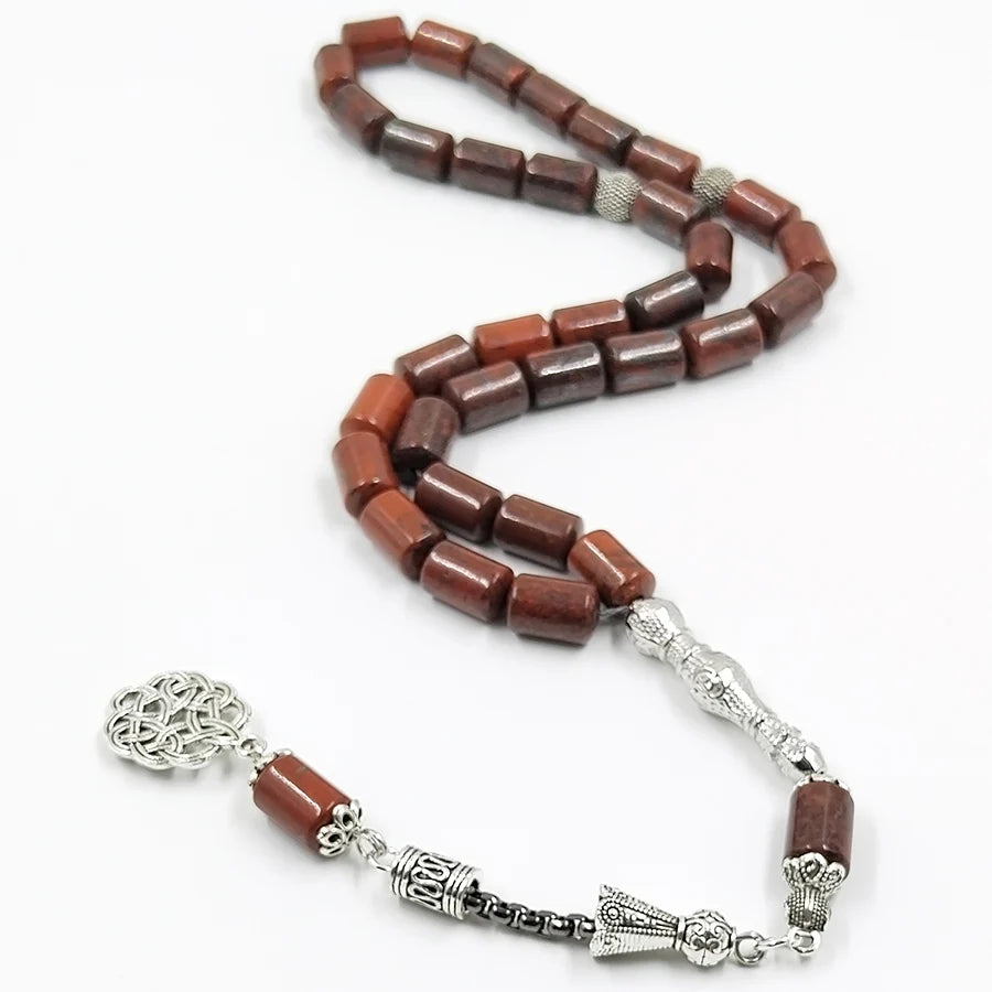 Red Obsidian Prayer Tasbih-ToShay.org