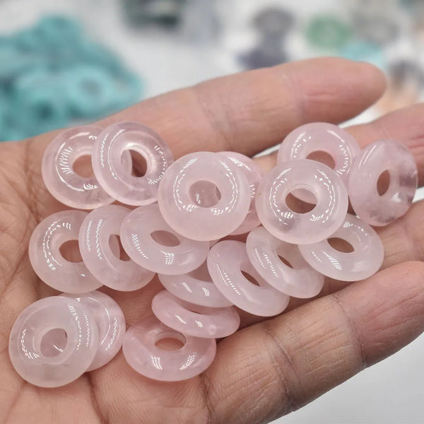 Mixed Crystal Donut Beads-ToShay.org