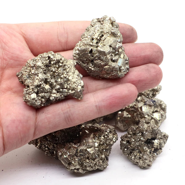 Silver Iron Pyrite Cluster-ToShay.org