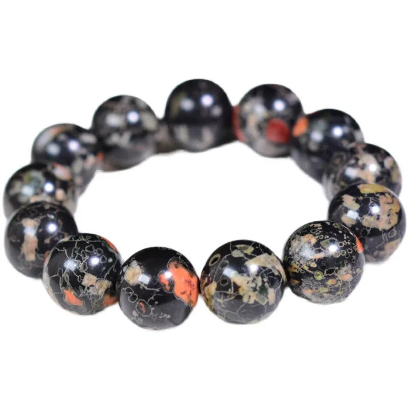 Black Plum Blossom Jade Bracelet-ToShay.org