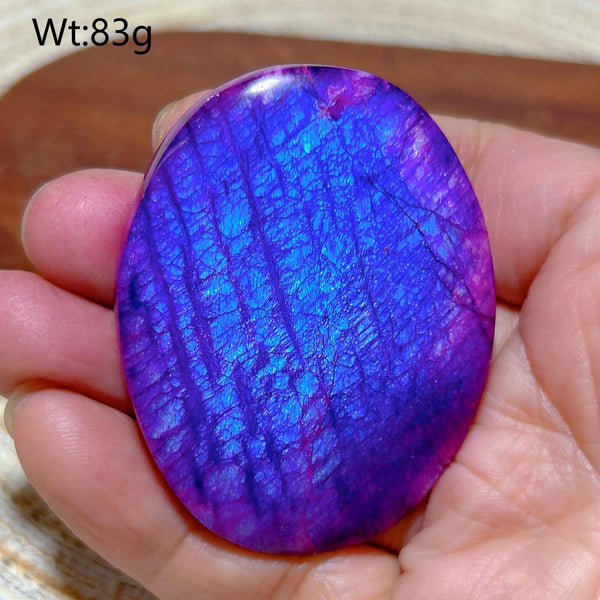 Purple Violet Rainbow Moonstone-ToShay.org