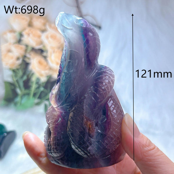 Rainbow Fluorite Snake-ToShay.org