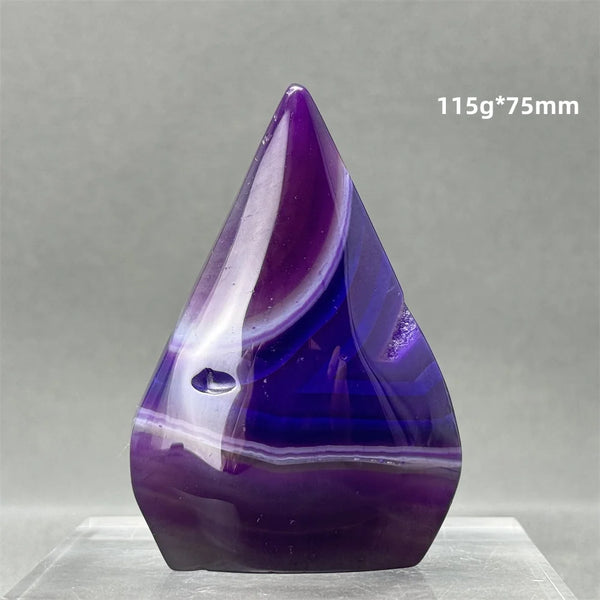 Purple Agate Torch-ToShay.org