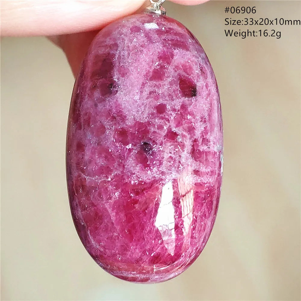 Red Ruby Zoisite Light Pendant-ToShay.org