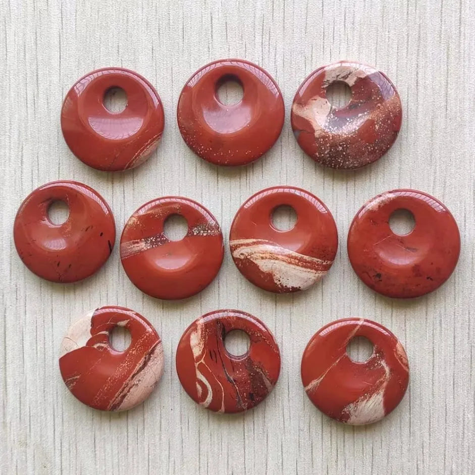 Mixed Crystal Donut Bead-ToShay.org