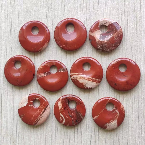 Mixed Crystal Donut Bead-ToShay.org