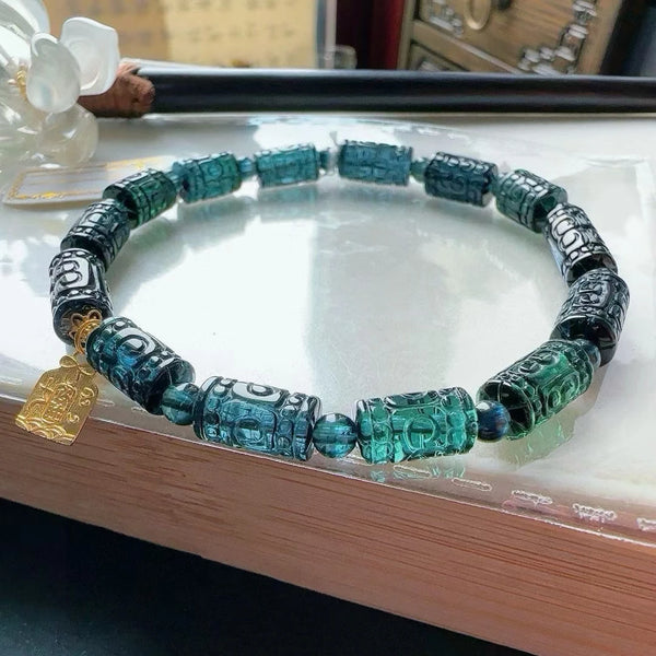 Blue Tourmaline Bracelet-ToShay.org