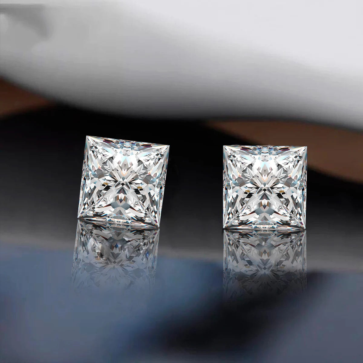 Clear Faceted Diamond-ToShay.org