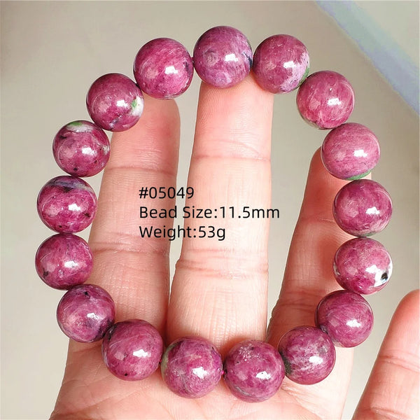 Red Ruby Zoisite Bracelet-ToShay.org