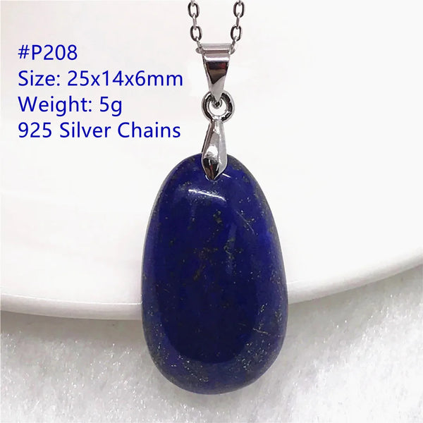 Blue Lapis Lazuli Pendant-ToShay.org
