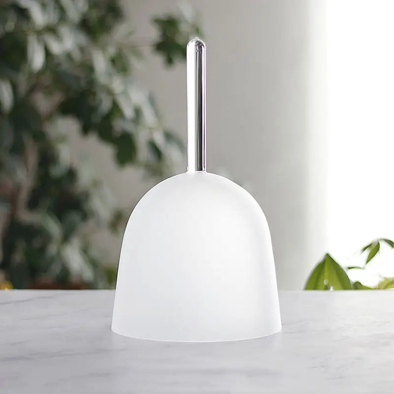 White Frosted Singing Bowls-ToShay.org