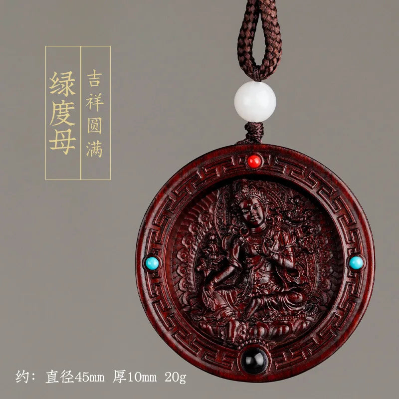 Sandalwood Ksitigarbha Pendant-ToShay.org