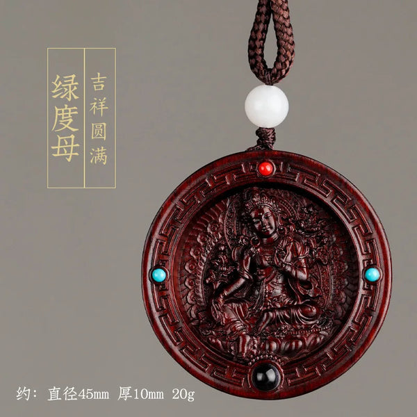 Sandalwood Ksitigarbha Pendant-ToShay.org