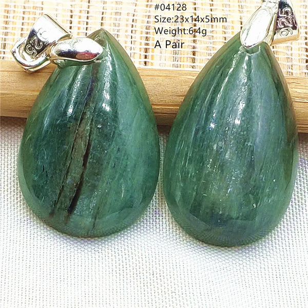 Green Kyanite Pendant-ToShay.org