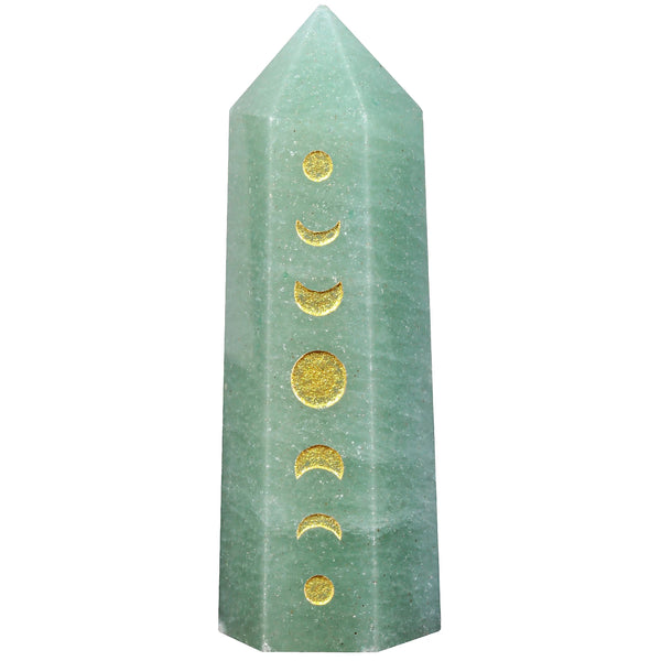 Moon Phase Crystal Point-ToShay.org