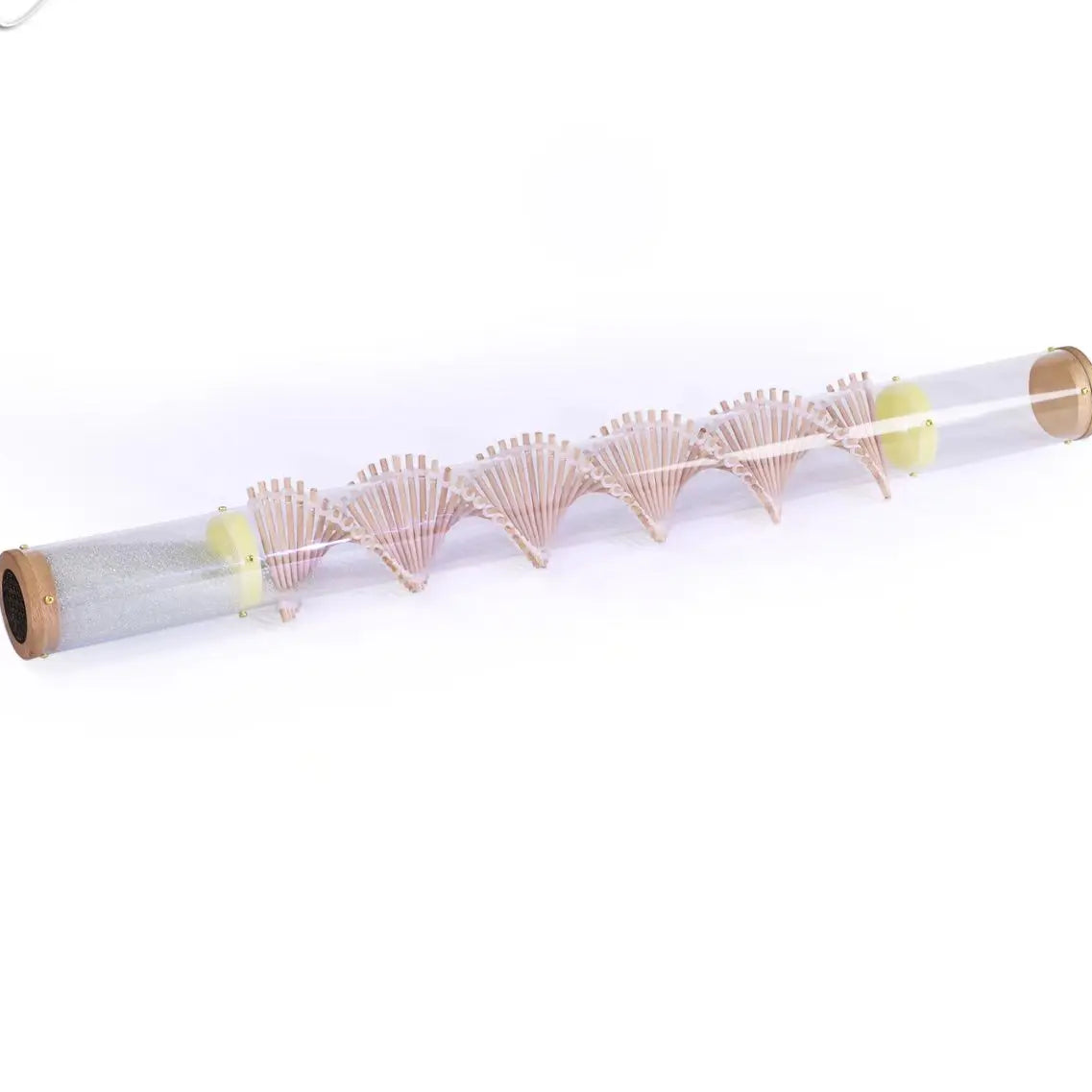 Clear Crystal Rain Stick-ToShay.org