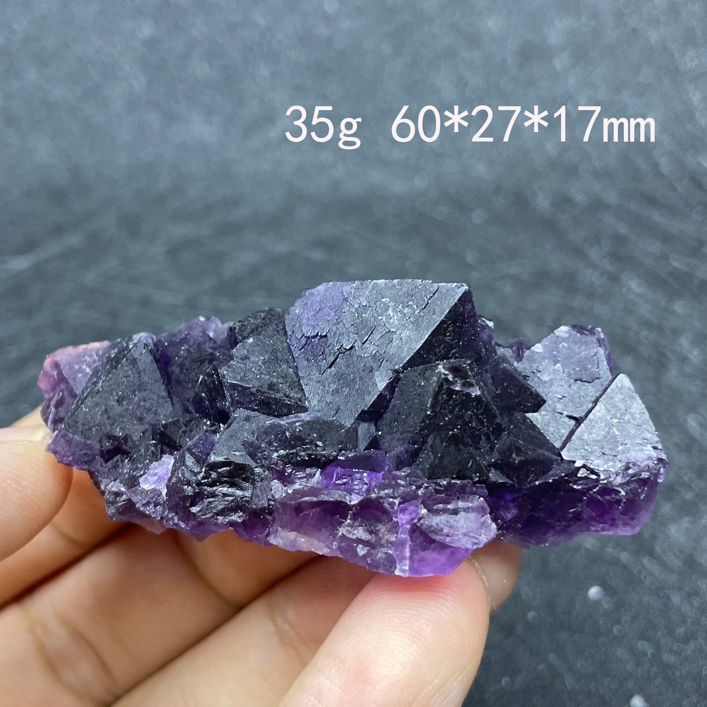 Purple Fluorite Crystal-ToShay.org