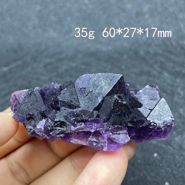 Purple Fluorite Crystal-ToShay.org