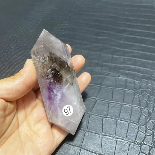 Purple Amethyst Double Point-ToShay.org