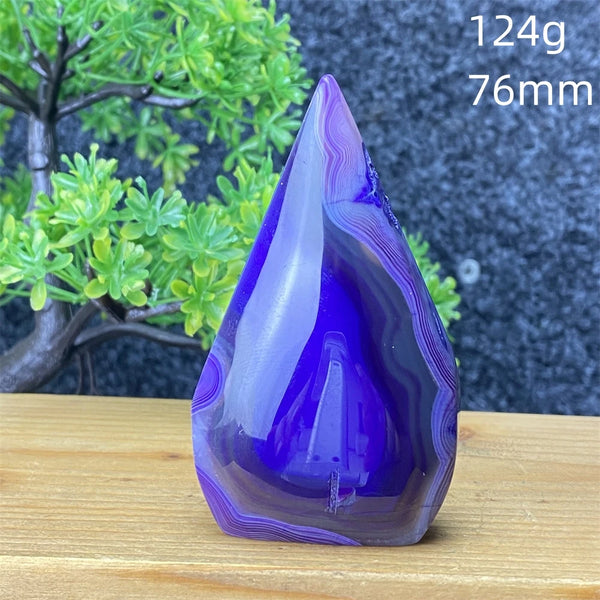 Purple Agate Torch-ToShay.org
